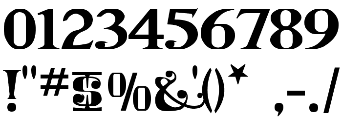 Kremlin Imperial Font OTHER CHARS
