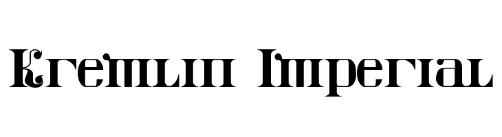 Kremlin Imperial Font