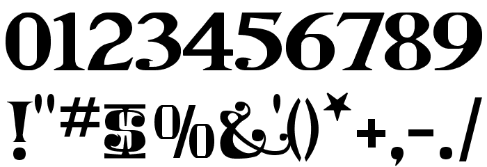 Kremlin Imperial Font OTHER CHARS