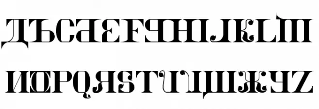 Kremlin Imperial फ़ॉन्ट अपरकेस