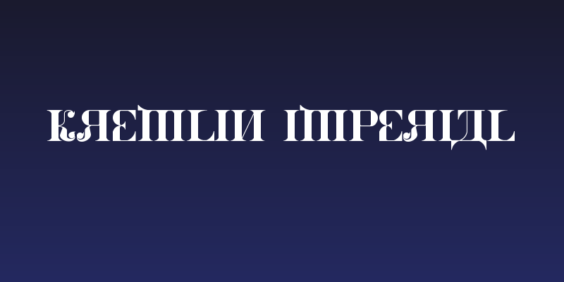 Kremlin Imperial Social Header