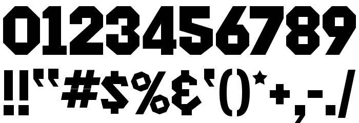 Kremlin Kommisar Font OTHER CHARS