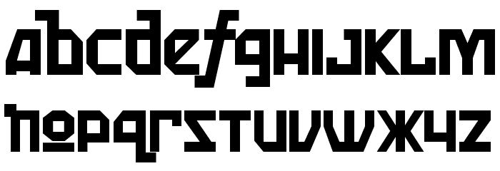 Kremlin Kommisar Font LOWERCASE
