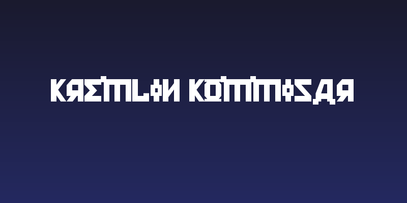 Kremlin Kommisar Social Header