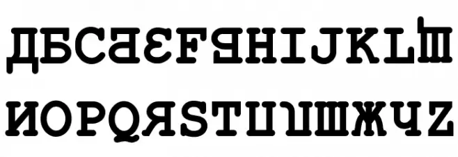 Kremlin Kourier II Bold Schriftart Groß