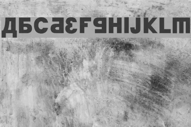 Kremlin Minister Black Font examples