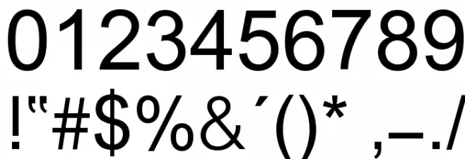 Kremlin Minister Font OTHER CHARS