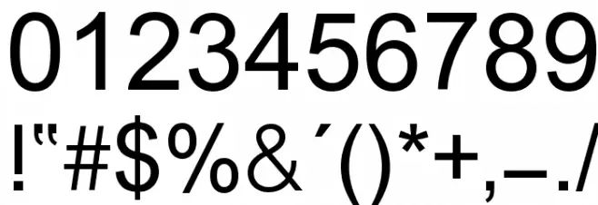 Kremlin Minister Font OTHER CHARS