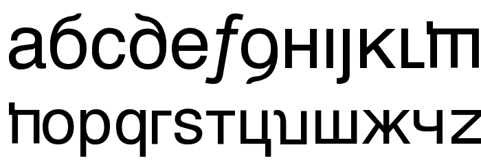 Kremlin Minister Font LOWERCASE