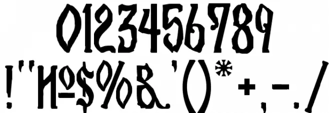 Kremlin Orthodox Church Font OTHER CHARS