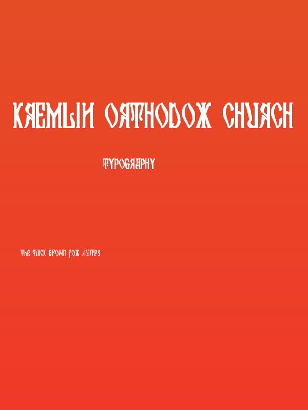 Kremlin Orthodox Church Poster
