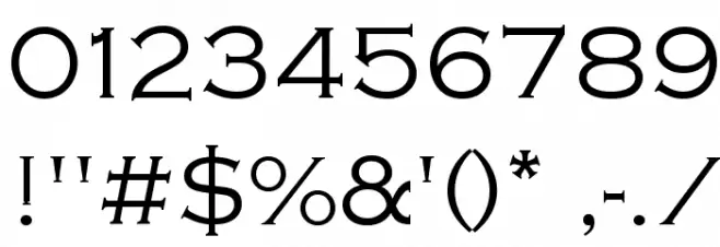 Kremlin Samovar Font OTHER CHARS