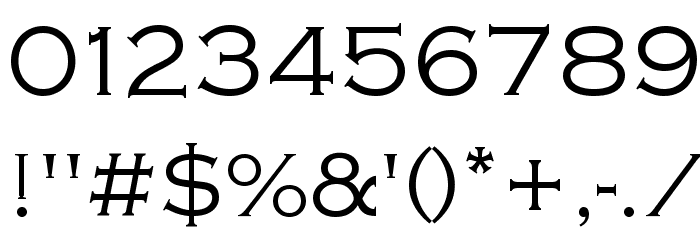 Kremlin Samovar Font OTHER CHARS