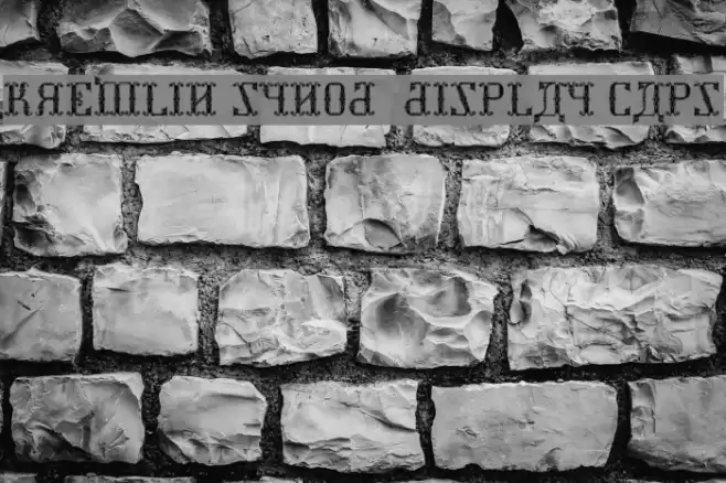 Kremlin Synod [Display Caps] Font examples