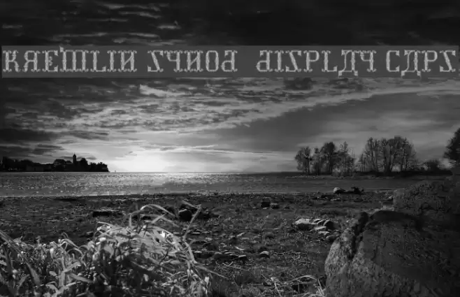 Kremlin Synod [Display Caps] Font examples