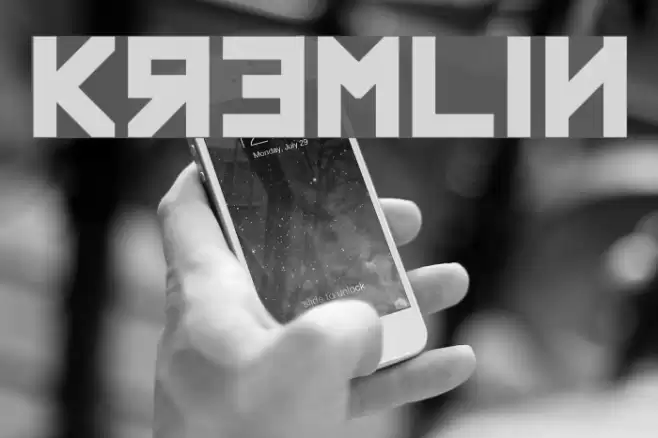 Kremlin Schriftart examples