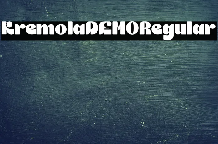 Kremola DEMO Regular Example 3