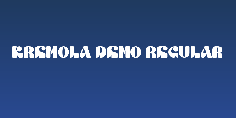 Kremola DEMO Regular Social Header
