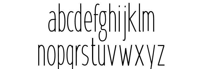 KrempengSans Font LOWERCASE