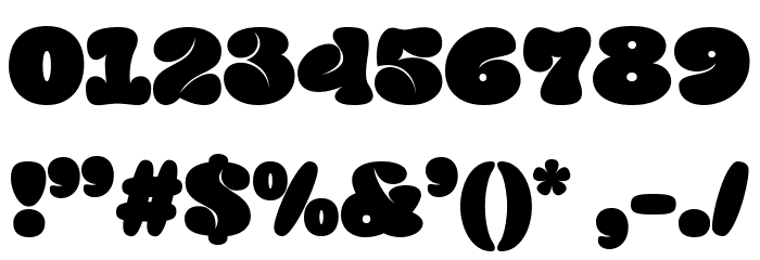 Kren Regular Font OTHER CHARS
