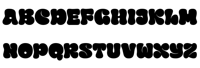 Kren Regular Font UPPERCASE