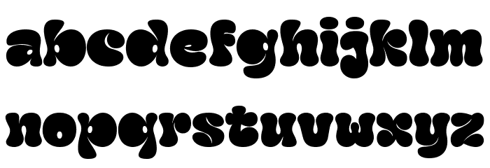 Kren Regular Font LOWERCASE
