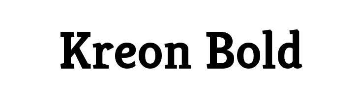Kreon Bold Font