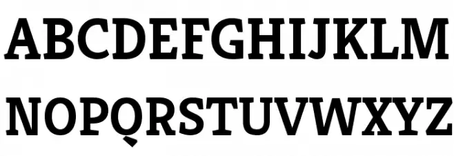 Kreon Bold Шрифта ВЕРХНИЙ