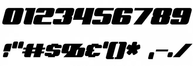Kreon Italic Font OTHER CHARS