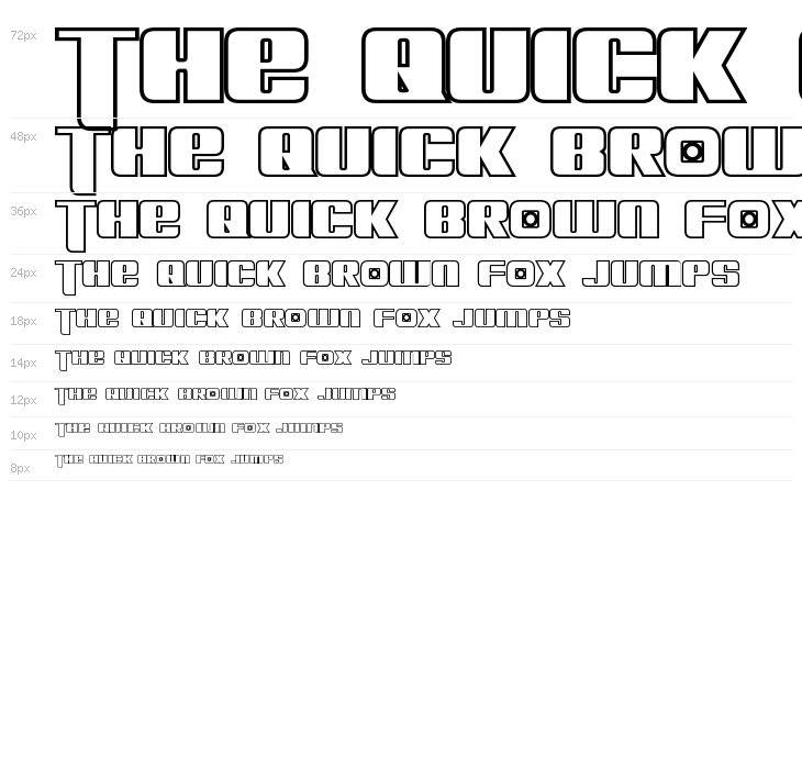 Kreon Outline Waterfall