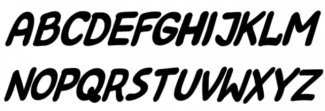 Kreskwka Italic Polices MINUSCULES