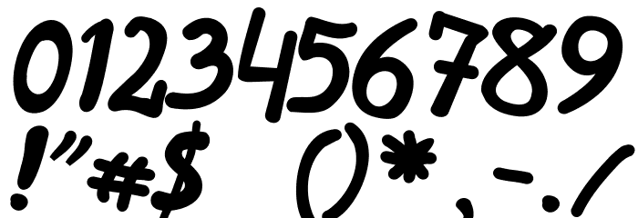 Kreskwka Pochya Font OTHER CHARS