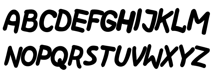 Kreskwka Pochya Font LOWERCASE