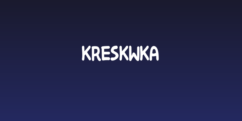 Kreskwka Social Header