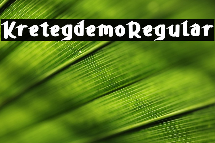 KretegdemoRegular Example 3