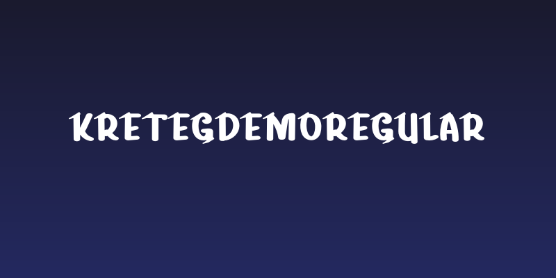 KretegdemoRegular Social Header