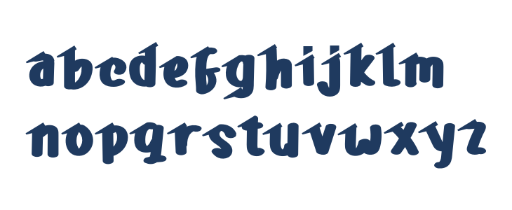 KretegdemoRegular Lowercase
