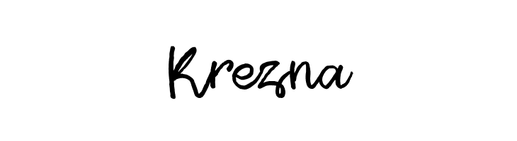 Krezna  font caratteri gratis