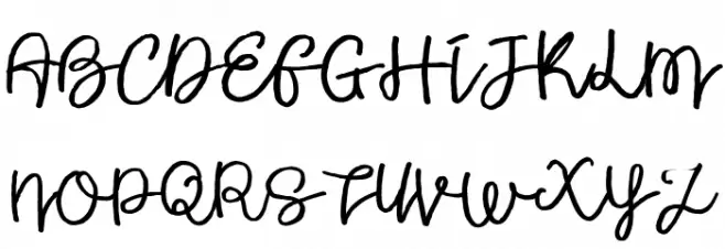 Krezna Fonte MAIÚSCULAS