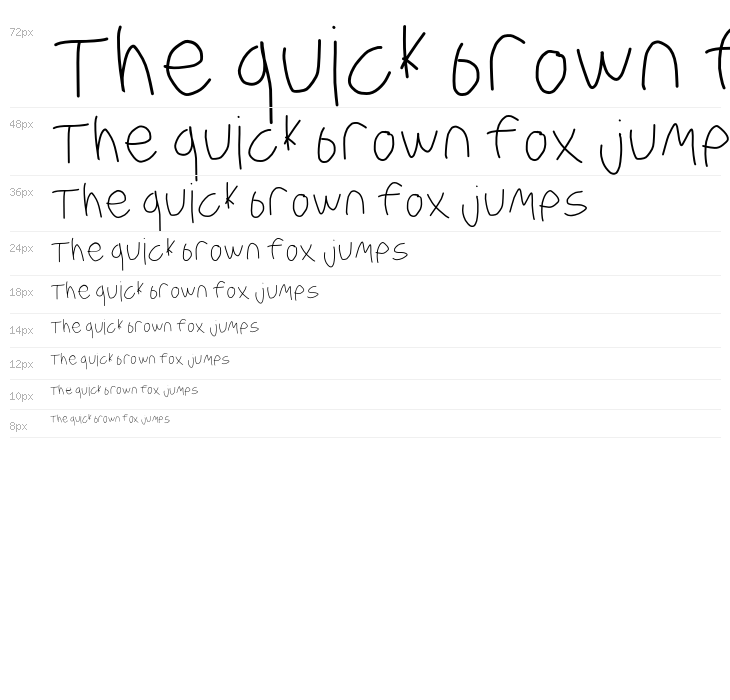 Krieg Font Waterfall