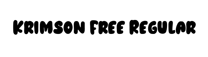 Krimson Free Regular  Frei Schriftart Herunterladen