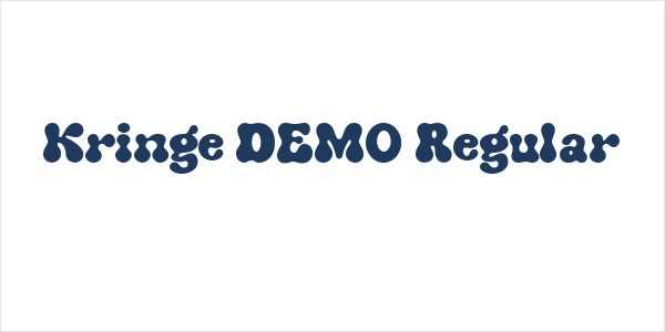 Kringe DEMO Regular Logo