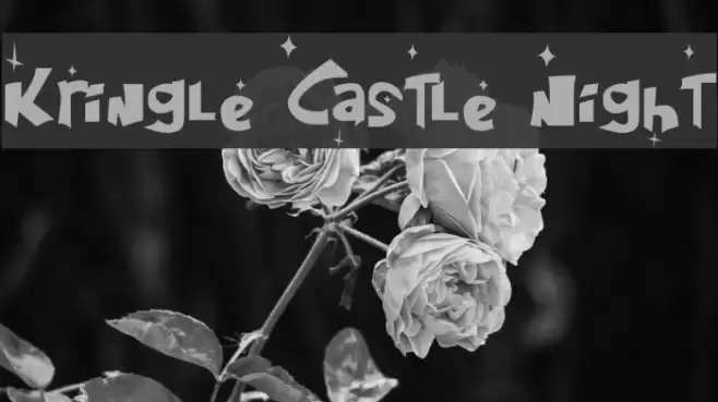 Kringle Castle Night Font examples