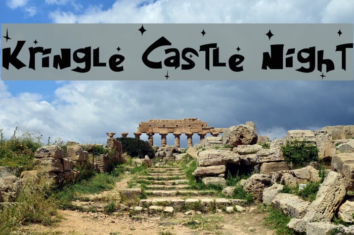 Kringle Castle Night Example 2