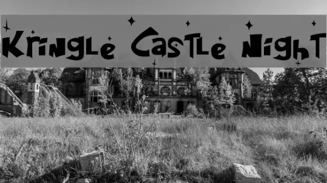 Kringle Castle Night Font examples