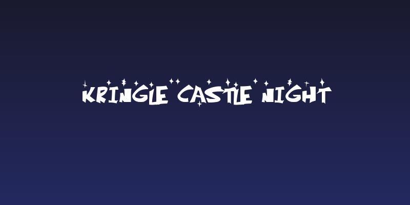Kringle Castle Night Social Header
