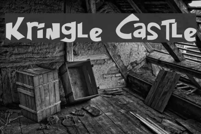 Kringle Castle フォント examples