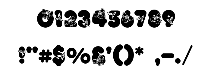 Kringle Regular Font OTHER CHARS