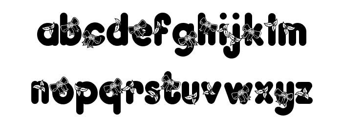 Kringle Regular Font LOWERCASE