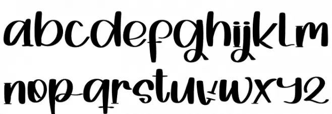 Krings خط أحرف صغيرة